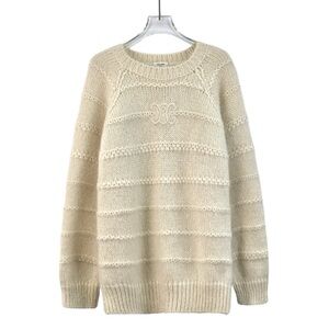 Celine Beige Knit Sweater